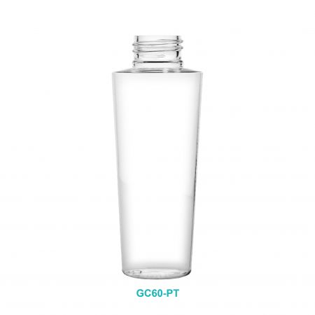 60ml PETG 圓錐形化妝品瓶 - 20牙 60ml PETG 圓錐形化妝品瓶