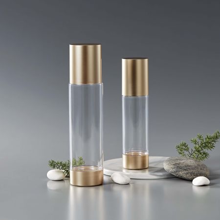 PETG 투명 화장품 병 - PETG 원통형 화장품 병